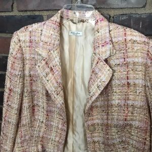 CHRISTIAN BERG Stockholm Tweed Linen Cotton Silk